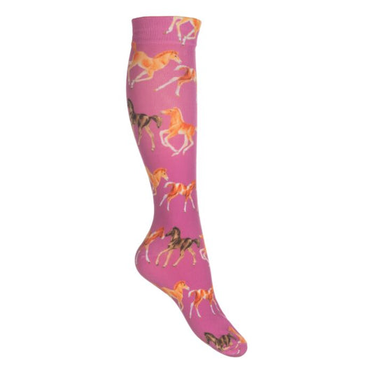 Calcetines -Pony Club- HKM para equitación