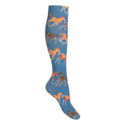 Calcetines -Pony Club- HKM para equitación - vista 2