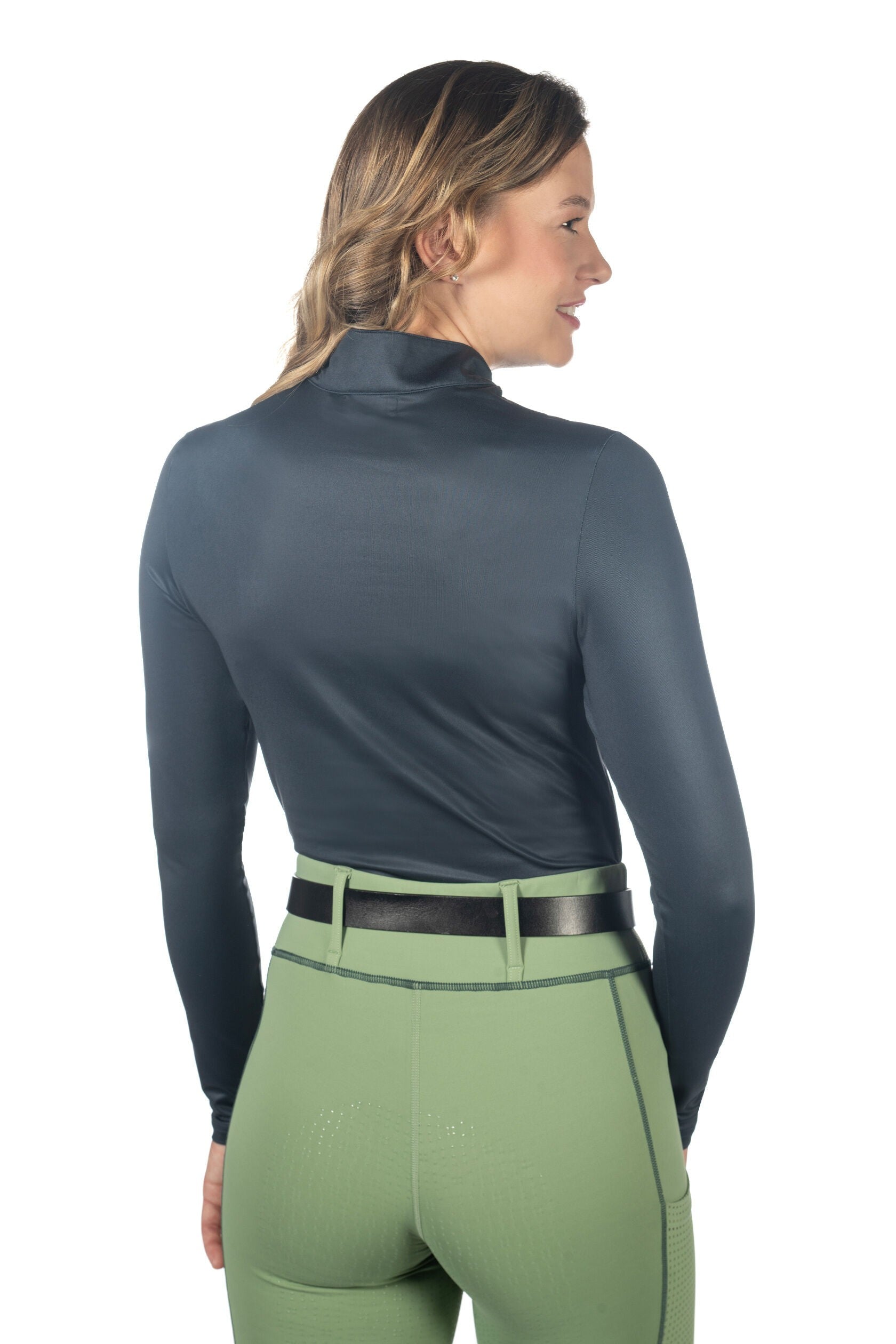 Camiseta técnica HKM Functional Shirt Summer Milano II detalle 8