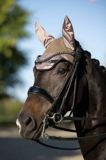Ear Bonnets HKM Ear Bonnet Golden Bit detalle 6
