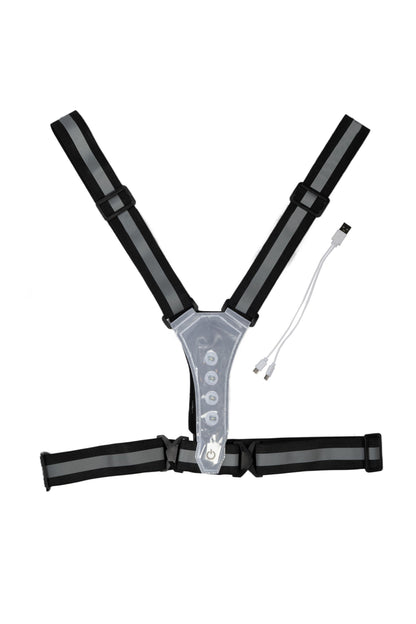 Chaleco con iluminación LED HKM para equitación - vista 3