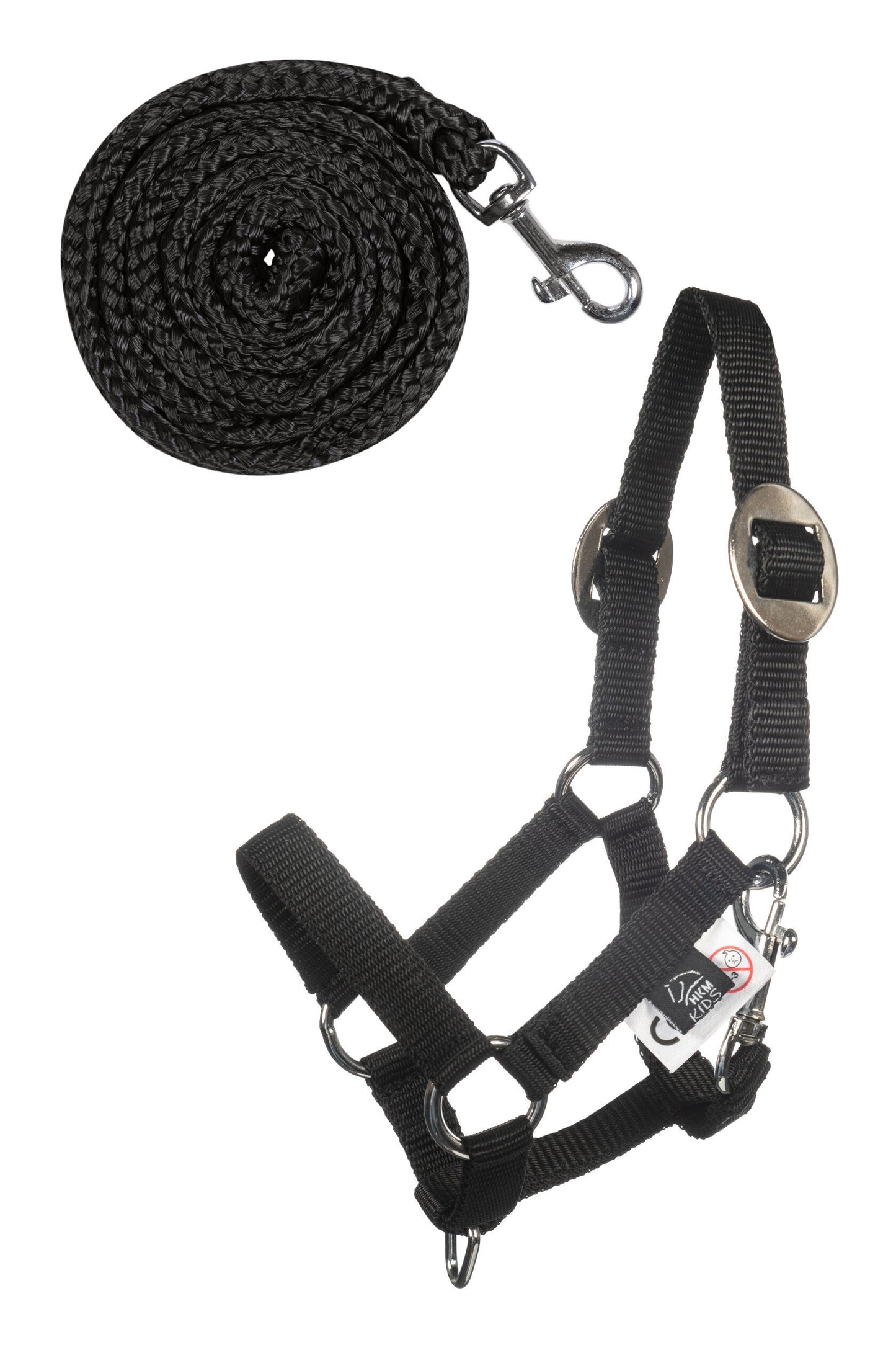 Cabezada y ramal -Hobby Horsing Basic HKM para equitación - vista 9