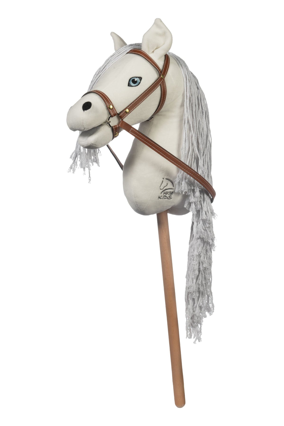 Accesorio ecuestre Hobby caballo HKM Hobby caballo Mini White para equitación