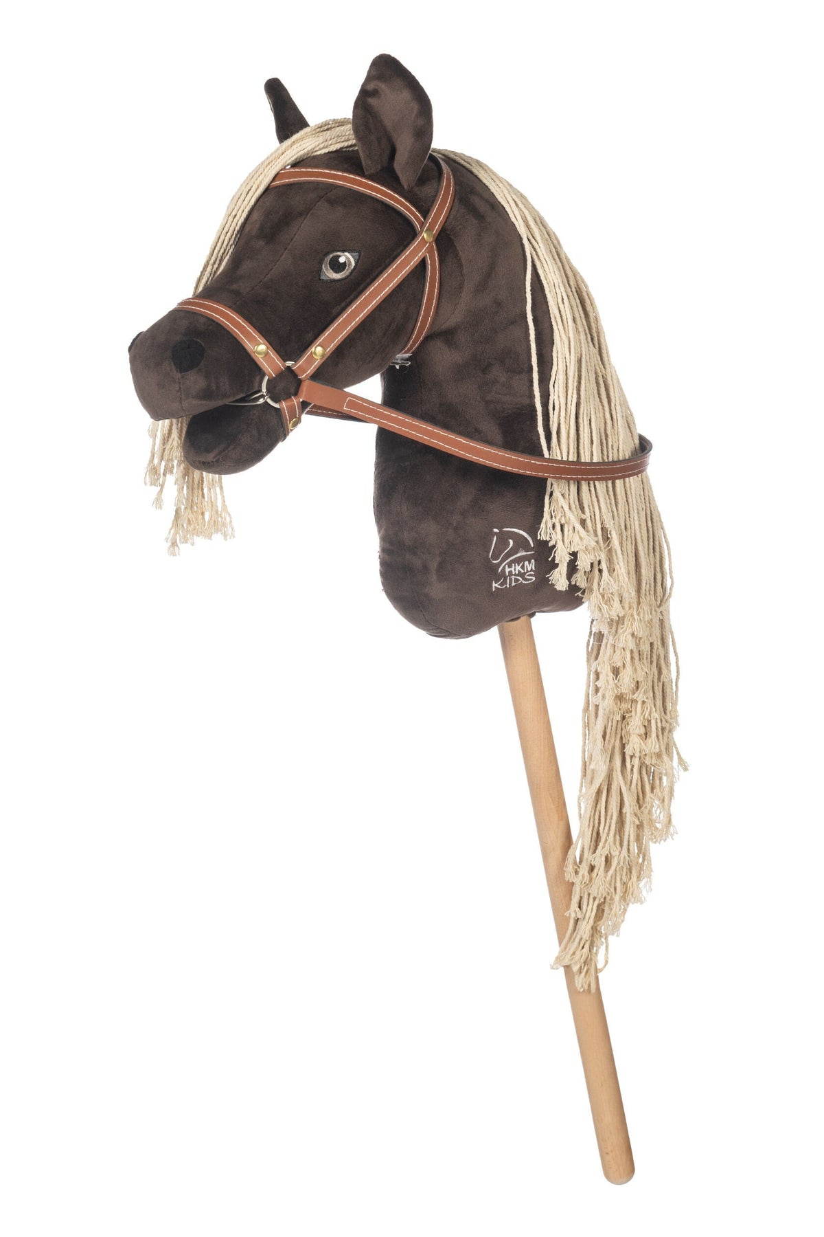Accesorio ecuestre Hobby caballo HKM Hobby caballo Mini Dark Brown para equitación