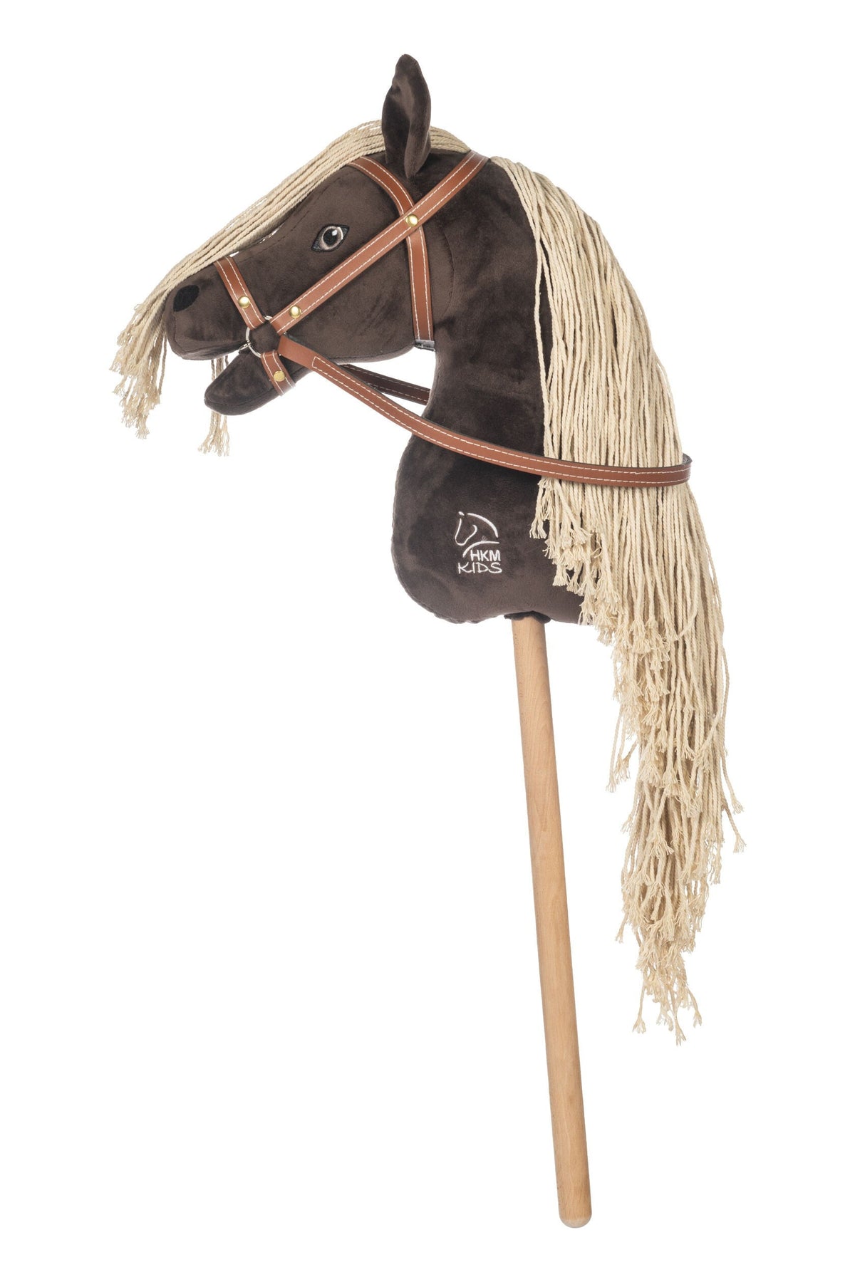 Accesorio ecuestre Hobby caballo HKM Hobby caballo Mini Dark Brown para equitación - vista 2