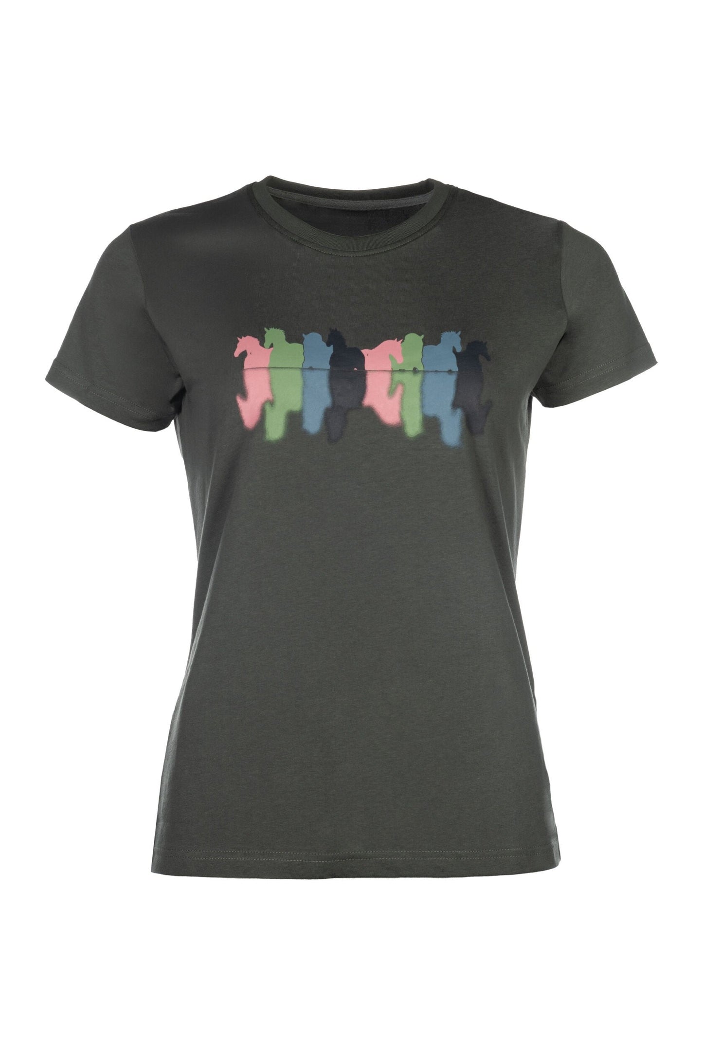 Camiseta técnica HKM T-Shirt Mirror detalle 3