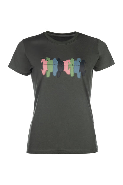 Camiseta técnica HKM T-Shirt Mirror detalle 3