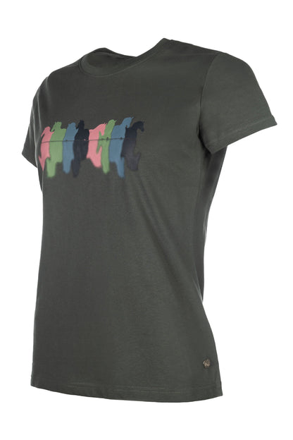 Camiseta técnica HKM T-Shirt Mirror detalle 4
