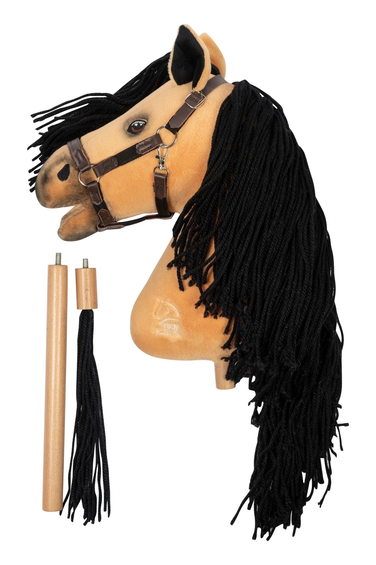 Accesorio ecuestre Hobby caballo HKM Hobby caballo Premium Buckskin para equitación - vista 4