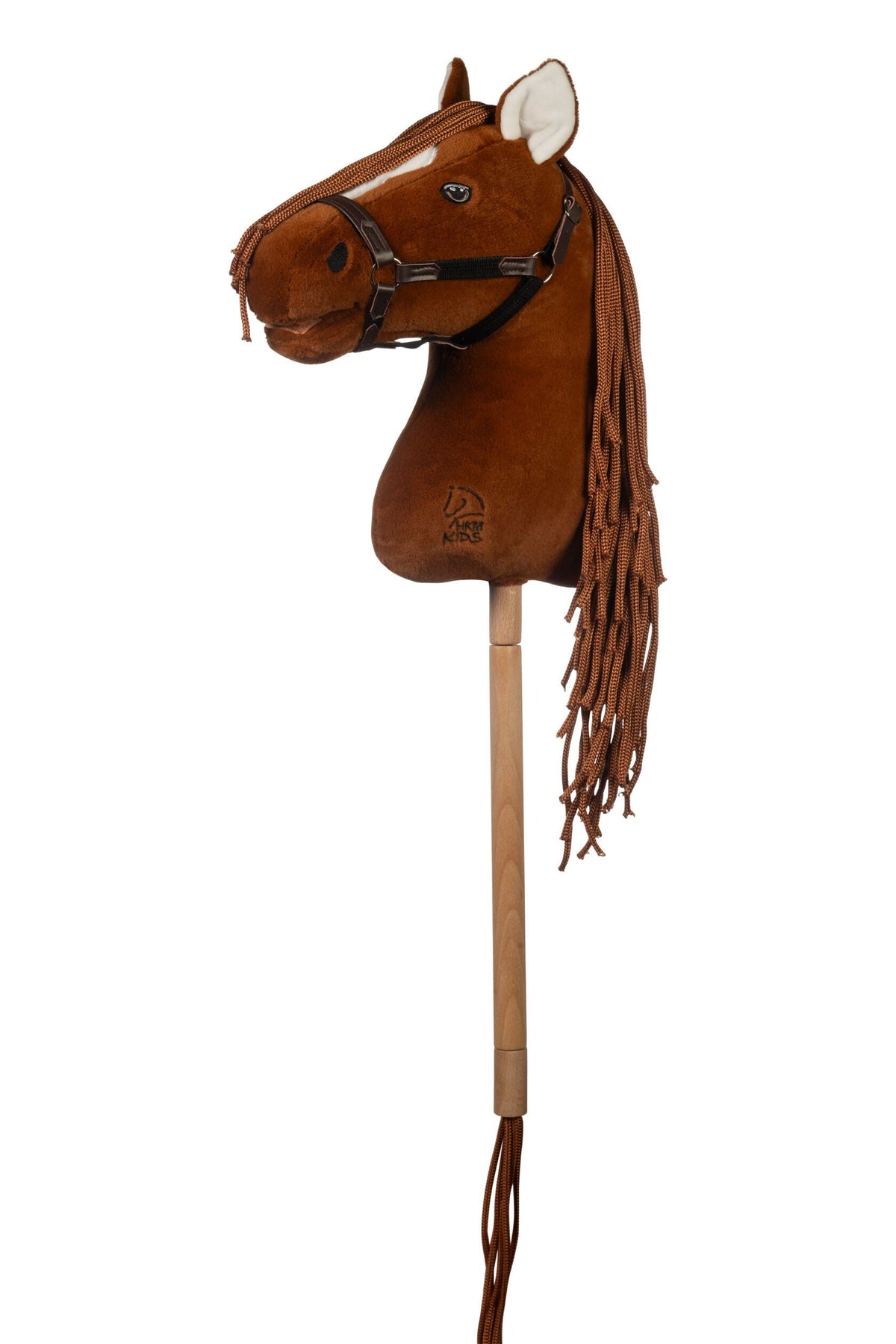 Accesorio ecuestre Hobby caballo HKM Hobby caballo Premium Dark Chestnut para equitación