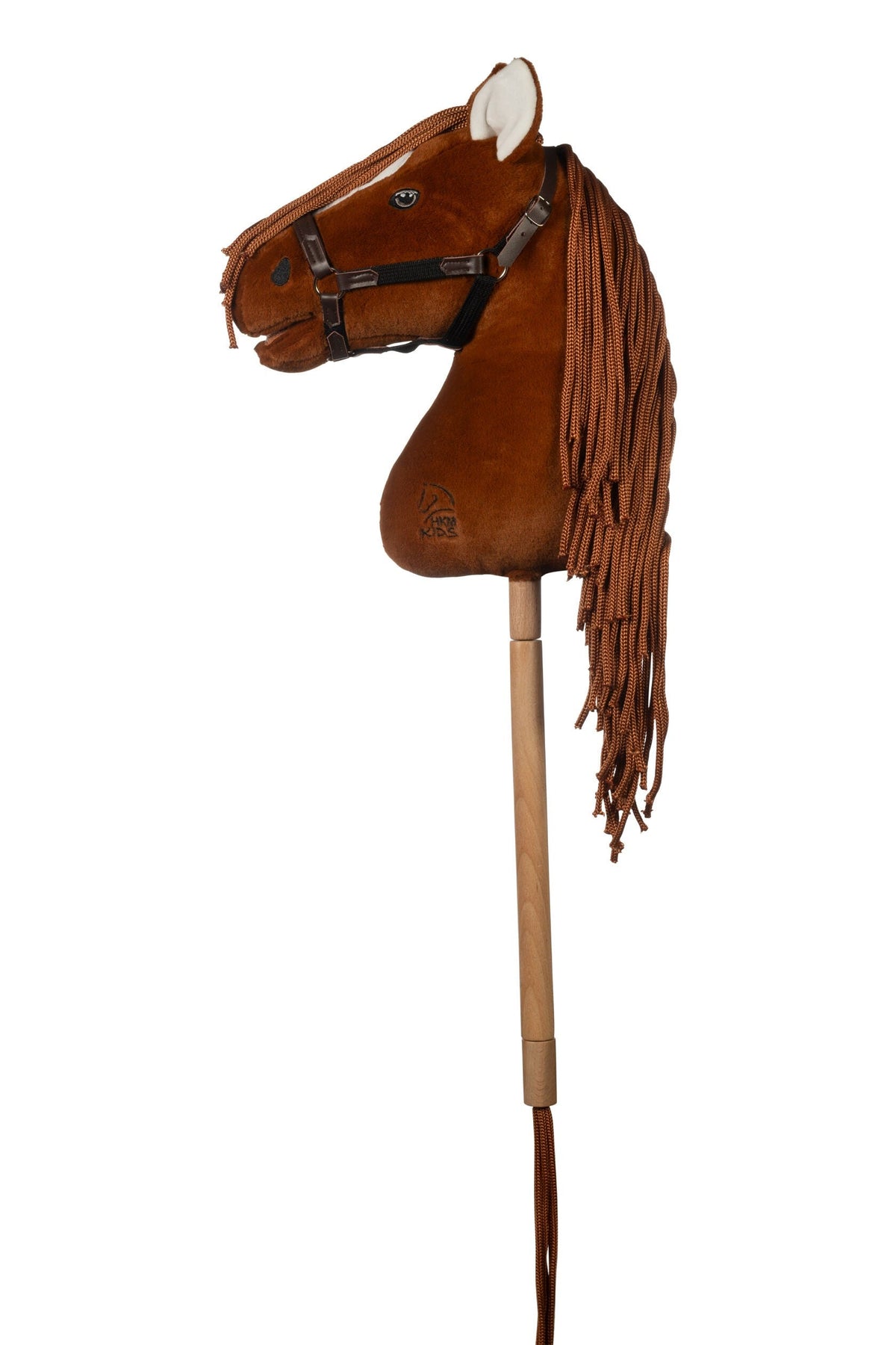 Accesorio ecuestre Hobby caballo HKM Hobby caballo Premium Dark Chestnut para equitación - vista 2