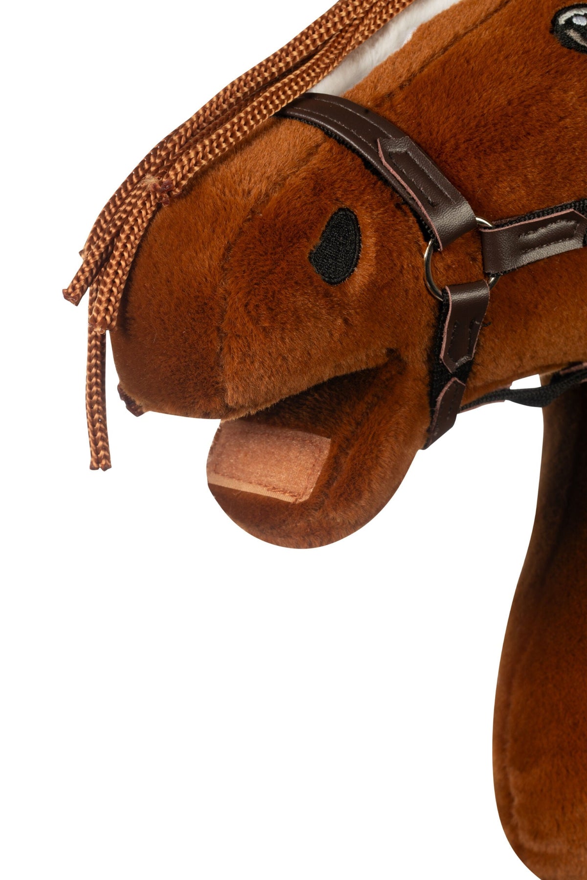 Accesorio ecuestre Hobby caballo HKM Hobby caballo Premium Dark Chestnut para equitación - vista 5