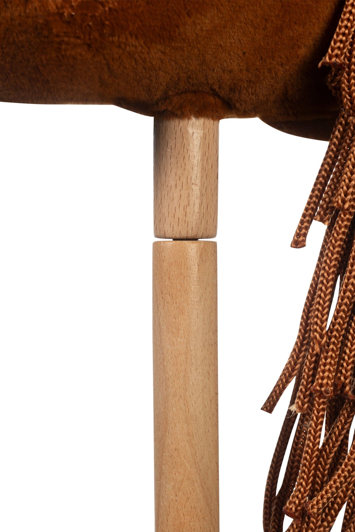 Accesorio ecuestre Hobby caballo HKM Hobby caballo Premium Dark Chestnut para equitación - vista 8