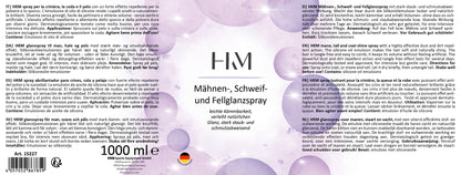 Spray abrillantador, 1000 ml - HKM