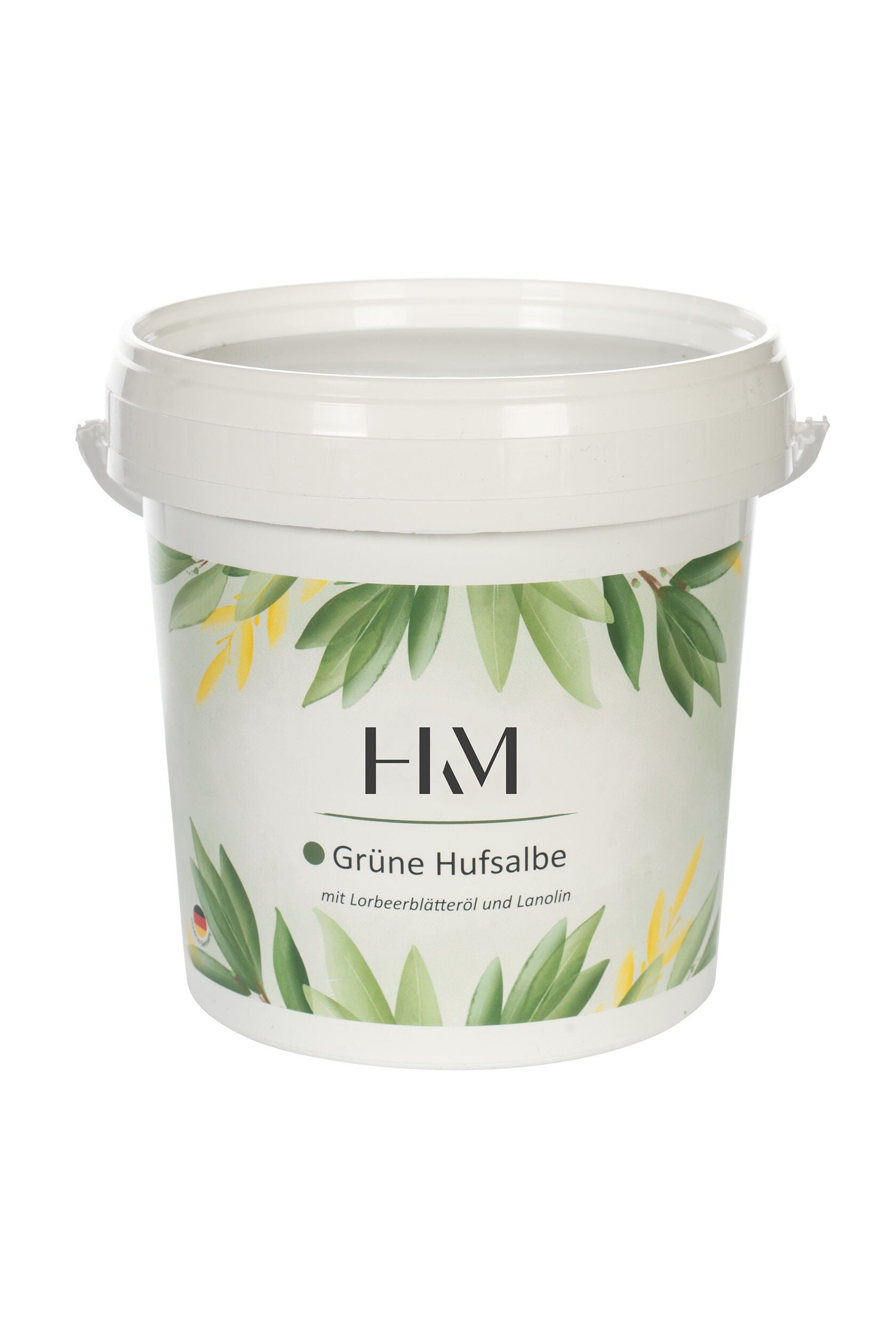 Pomada para cascos verde, 1 litro - HKM