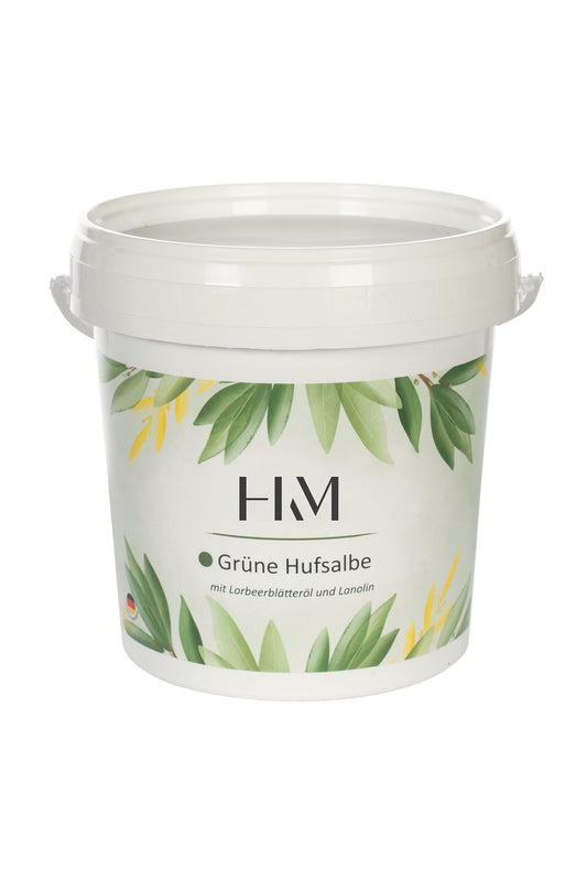 Pomada para cascos verde, 1 litro HKM para equitación