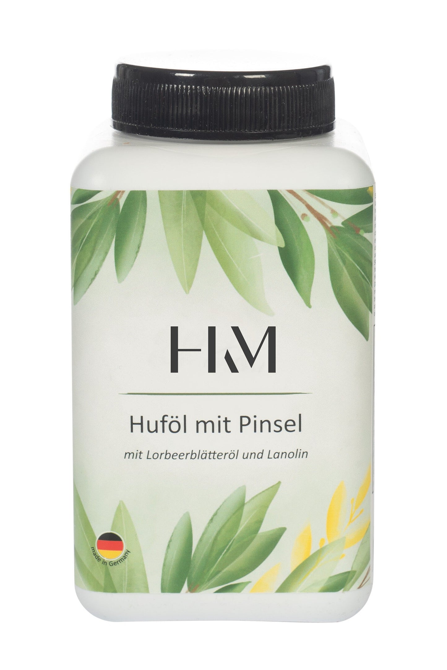 Aceite para cascos en frasco con pincel, 500 ml HKM para equitación