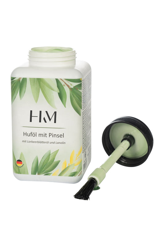Aceite para cascos en frasco con pincel, 500 ml HKM para equitación - vista 2