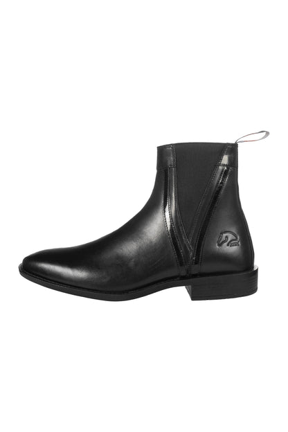 Calzado ecuestre HKM Jodhpur Boots Lack vista principal