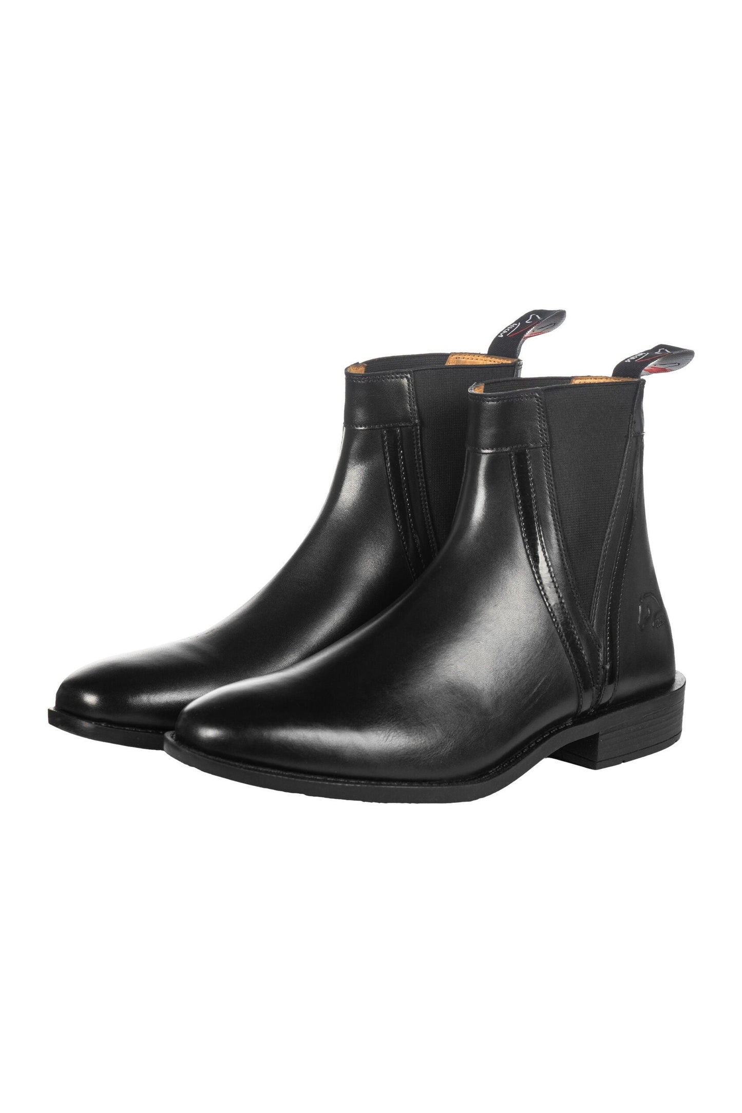 Calzado ecuestre HKM Jodhpur Boots Lack detalle 2