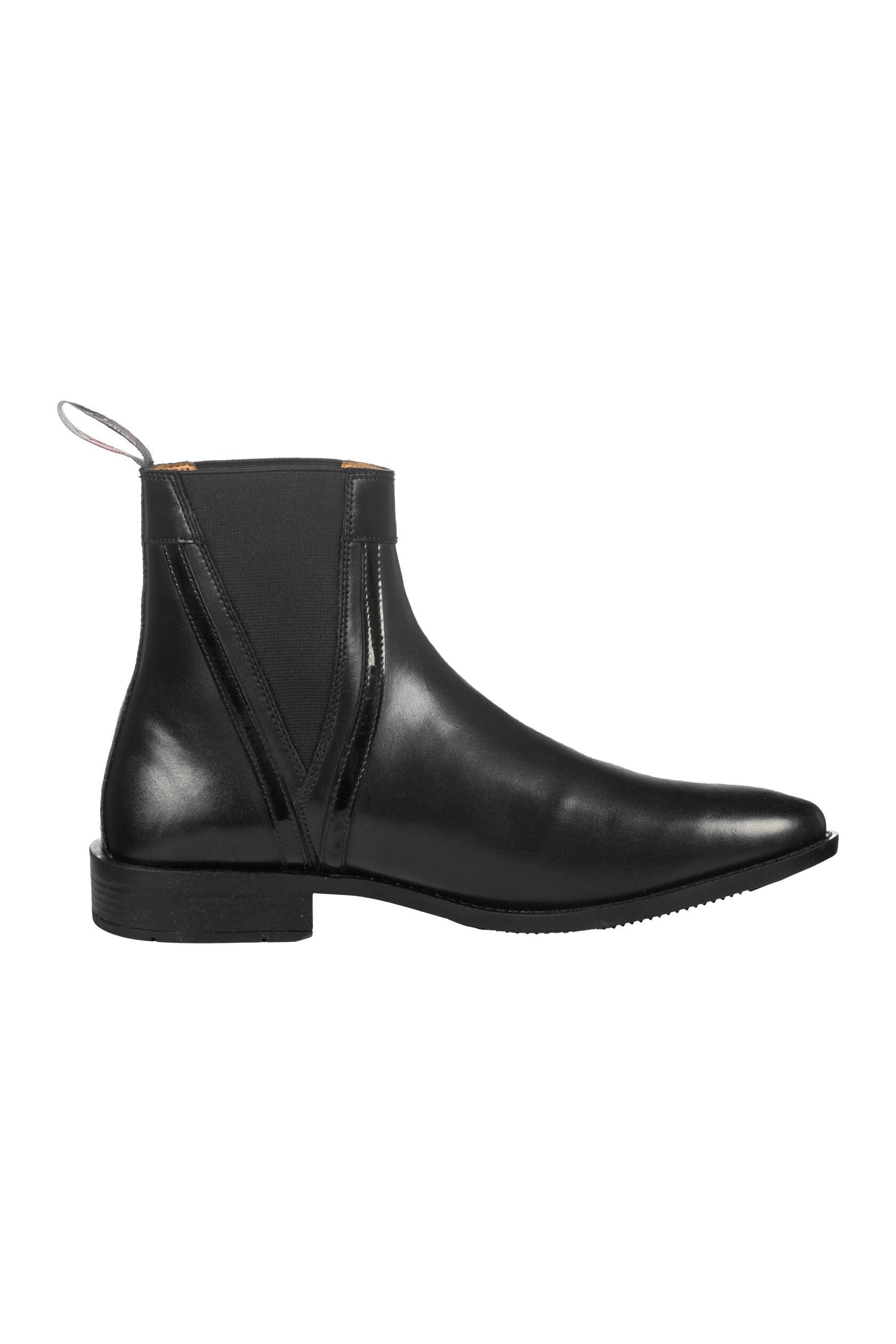Calzado ecuestre HKM Jodhpur Boots Lack detalle 4