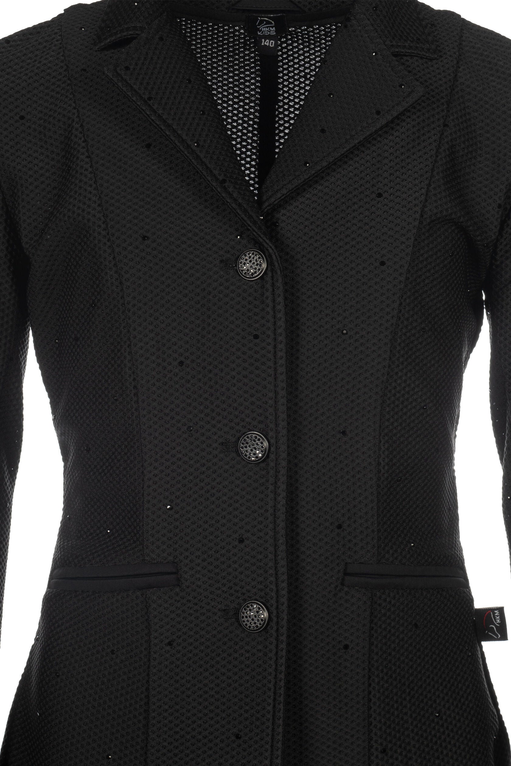 Softshell chaquetas HKM Competition chaqueta Crystal infantil para equitación - vista 5