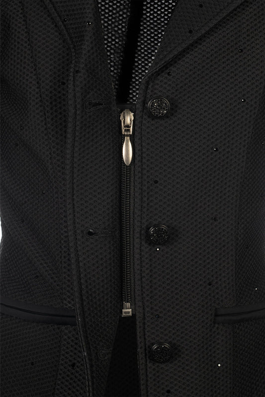 Softshell chaquetas HKM Competition chaqueta Crystal infantil para equitación - vista 2