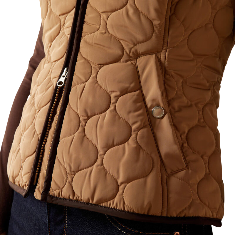 Chaleco Ariat Ashley 2.0 Insulated Gilet Beige
