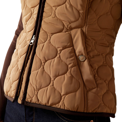 Chaleco Ariat Ashley 2.0 Insulated Gilet Beige