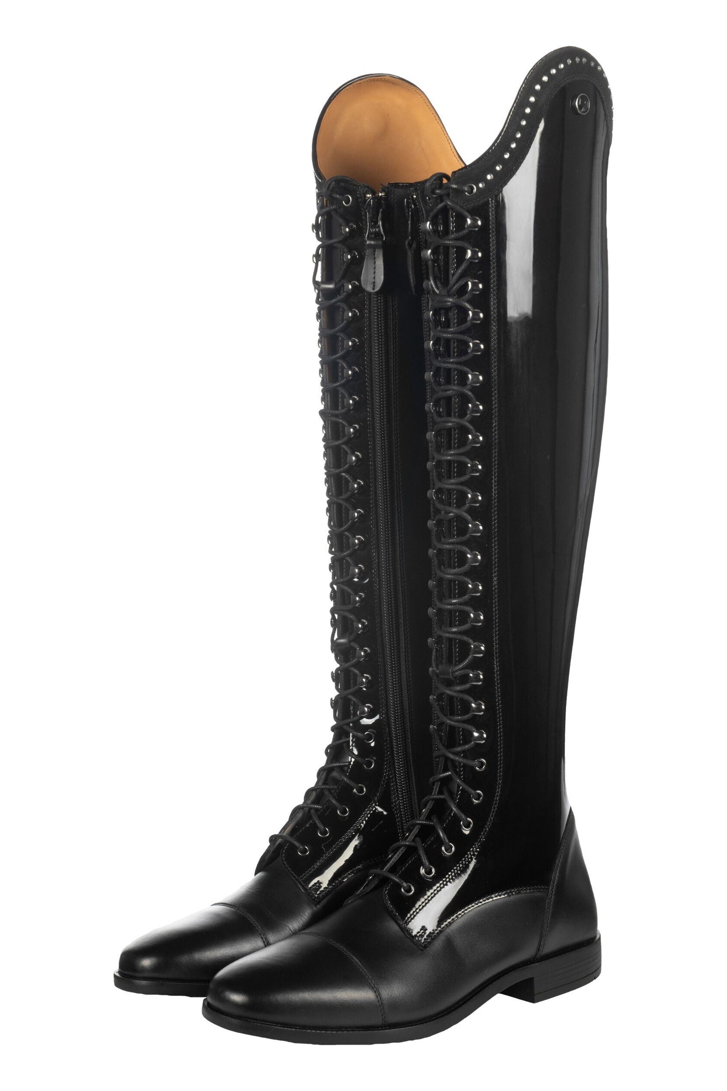 Calzado ecuestre Lauria Garrelli Riding Boots Amalfi Lack detalle 2
