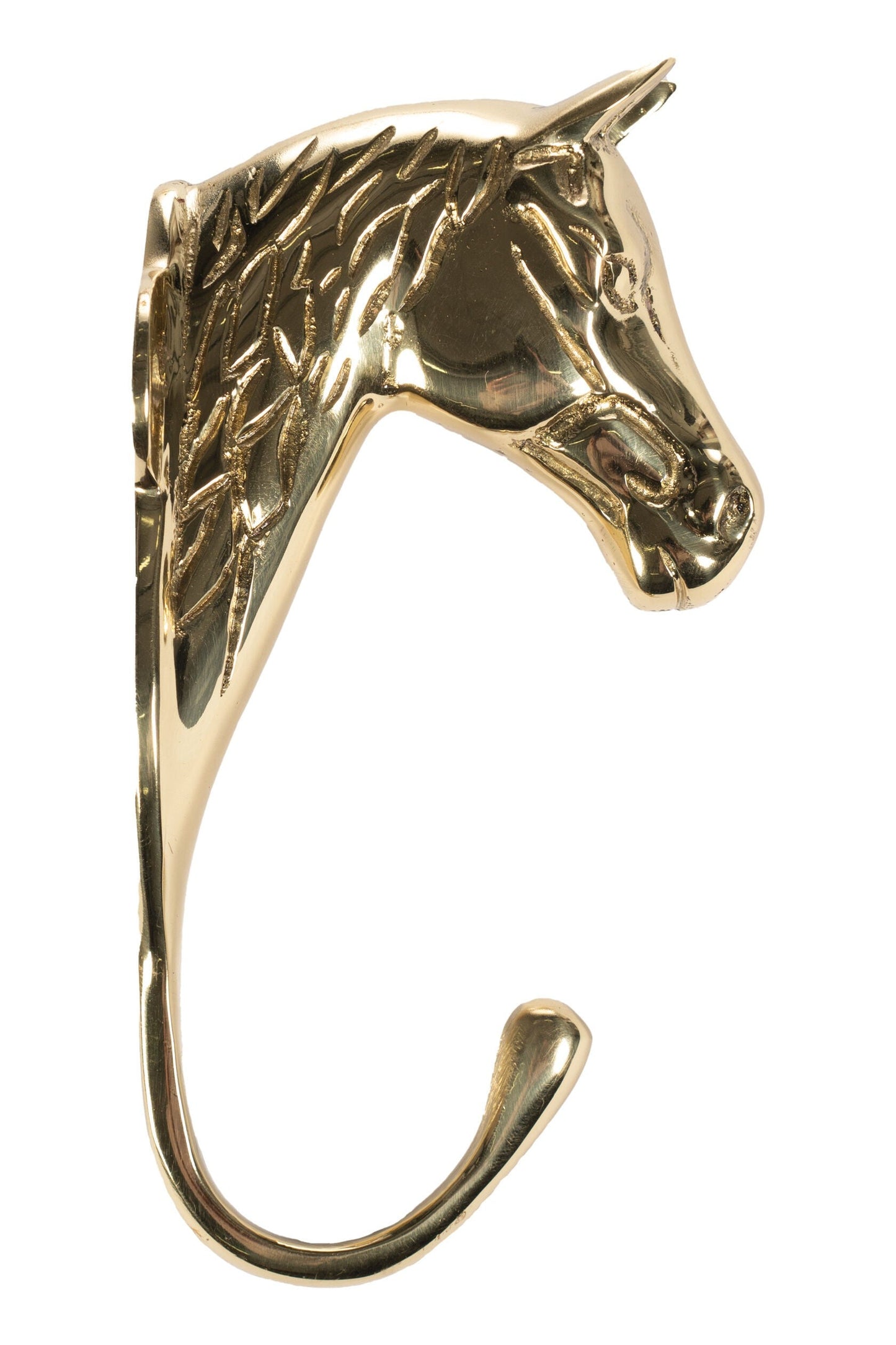 Cabezada HKM caballo Head Hook made of Brass detalle 4