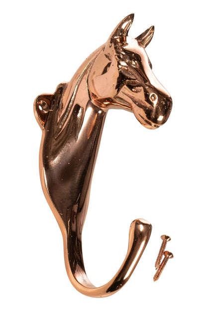 Cabezada HKM caballo Head Hook made of Brass detalle 2