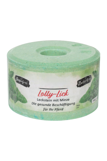 Accesorio ecuestre Piedra para lamer -Lolly Lick- Menta HKM para equitación - vista 2