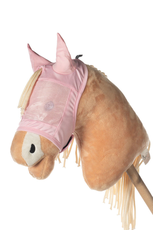 Máscara antimoscas HKM Anti máscara antimoscas Hobby Horsing para equitación
