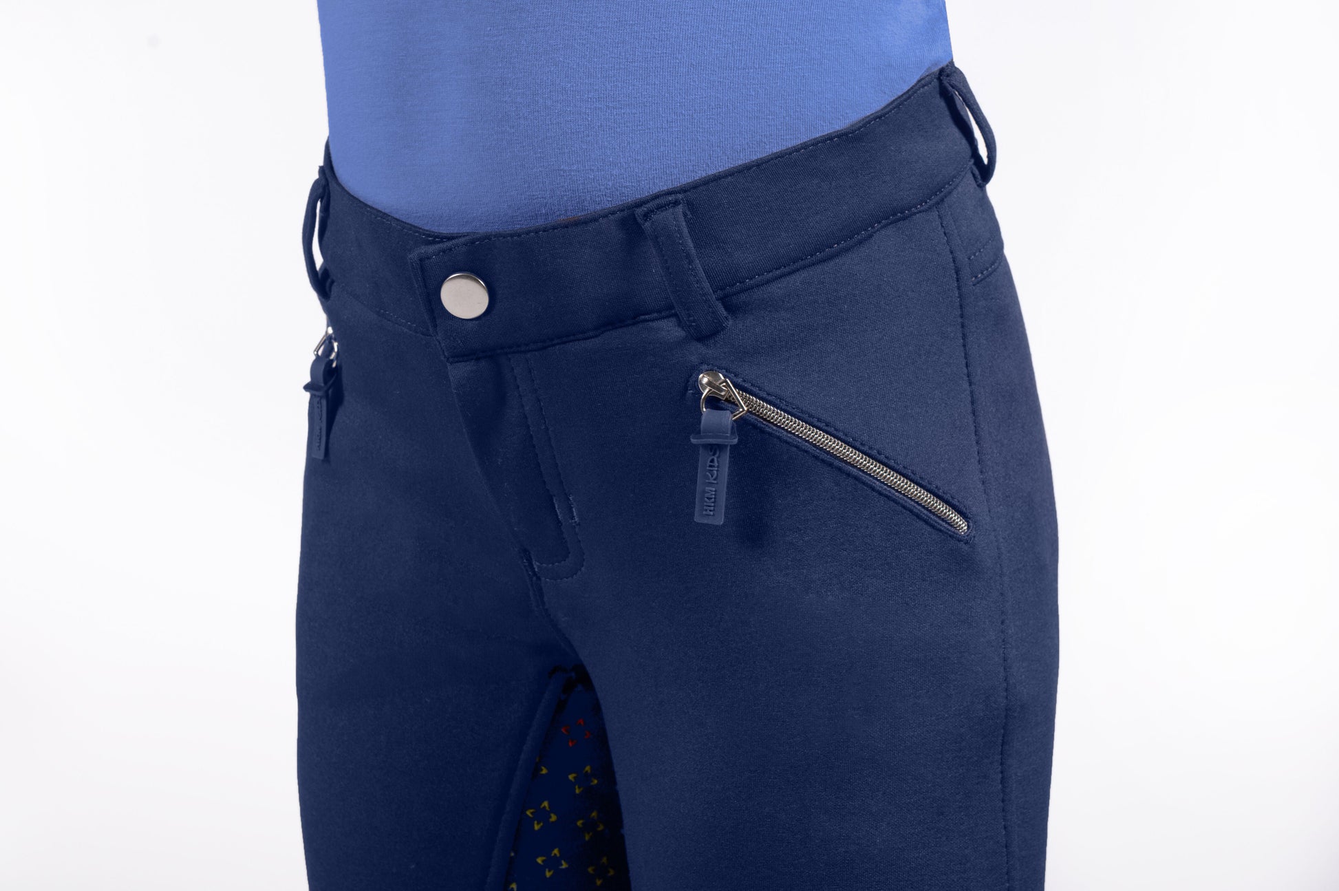 Pantalones Silicone Full Seat pantalón de equitación HKM Riding pantalón de equitación Silicone Full Seat Mia para equitación - vista 6