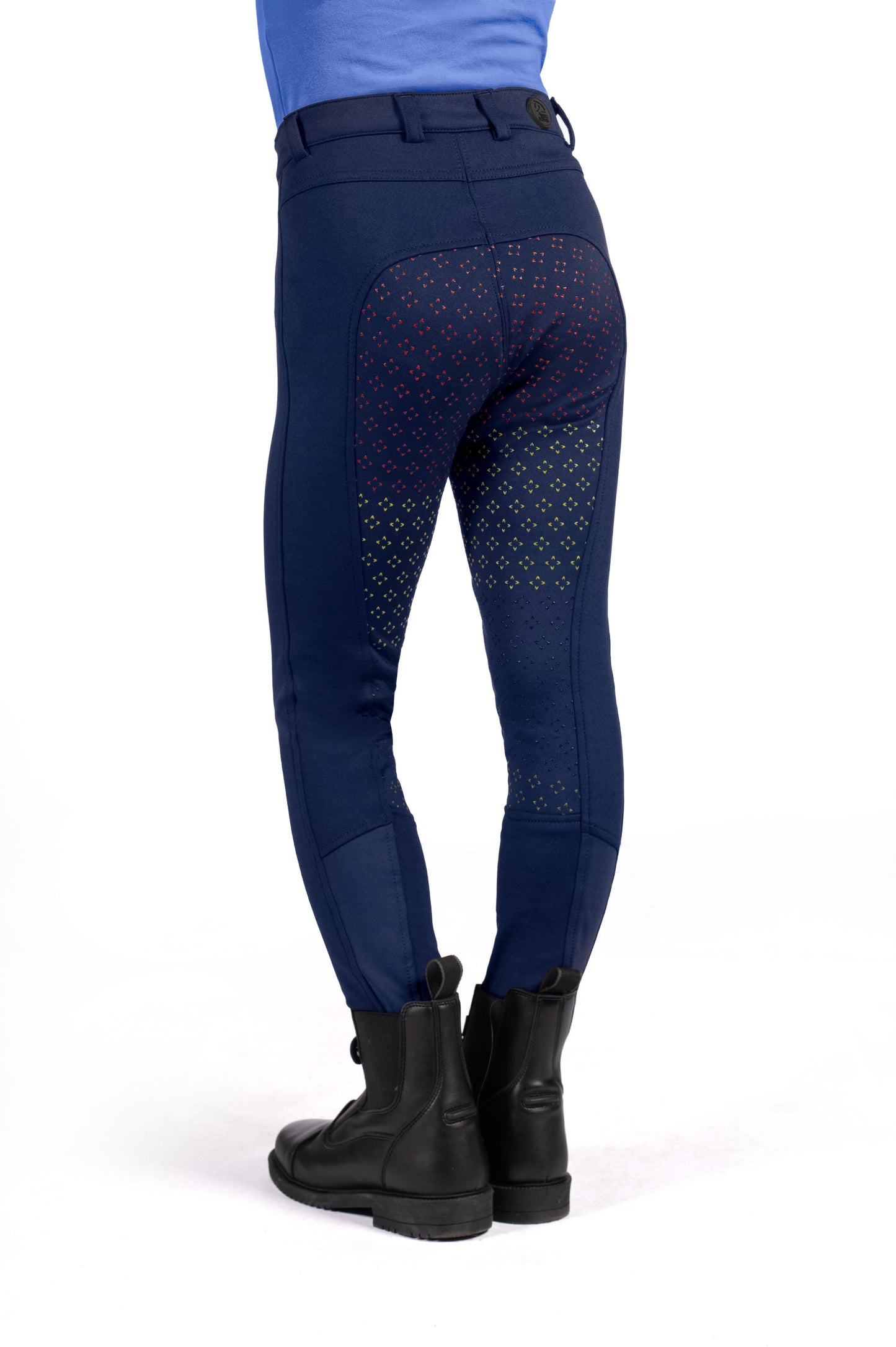 Pantalones Silicone Full Seat pantalón de equitación HKM Riding pantalón de equitación Silicone Full Seat Mia para equitación - vista 5