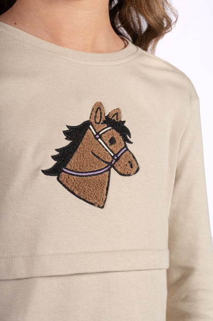 Camisetas HKM Longsleeve Shirt Mia para equitación - vista 6