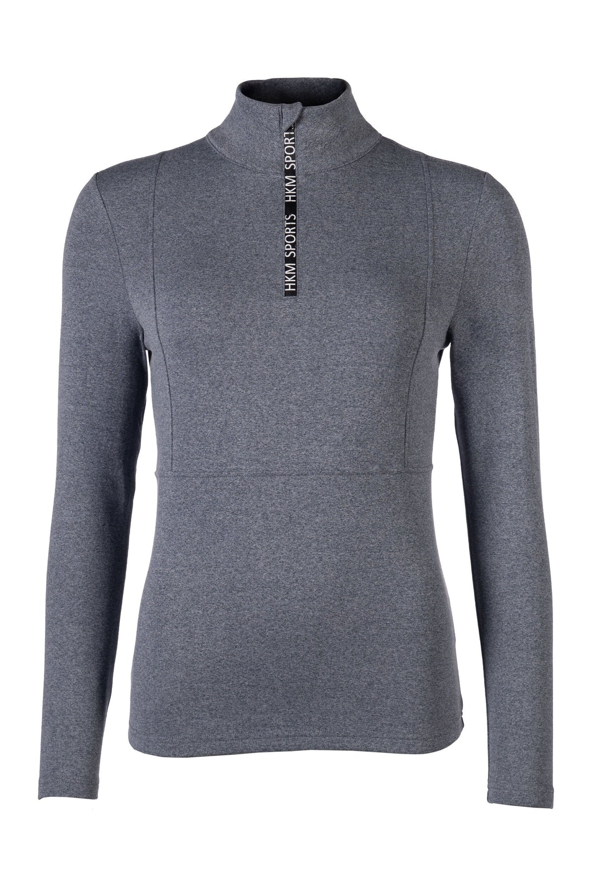 Camisetas HKM Functional Shirt Supersoft II Melange para equitación - vista 2