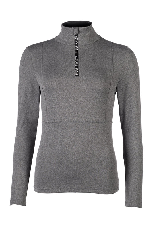 Camisetas HKM Functional Shirt Supersoft II Melange para equitación