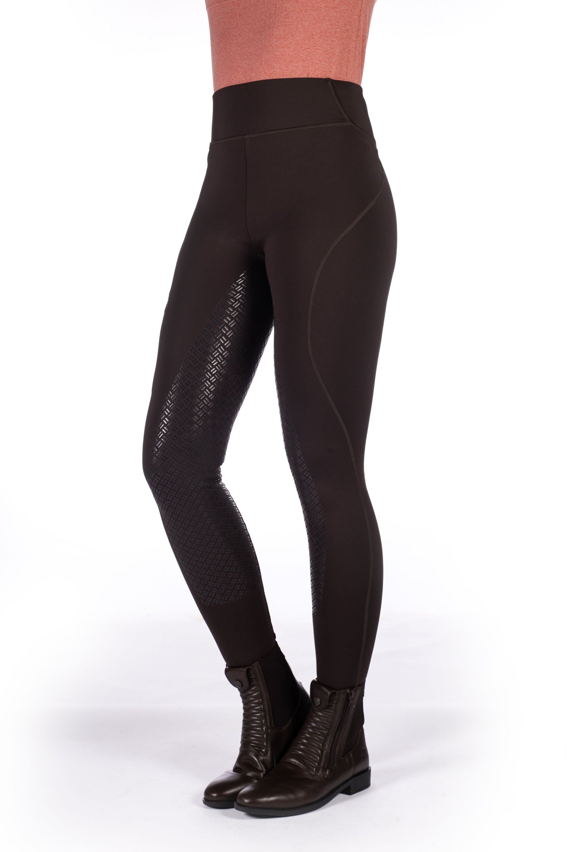 Riding Leggings HKM Riding Leggings Silicone Full Seat Rio detalle 7