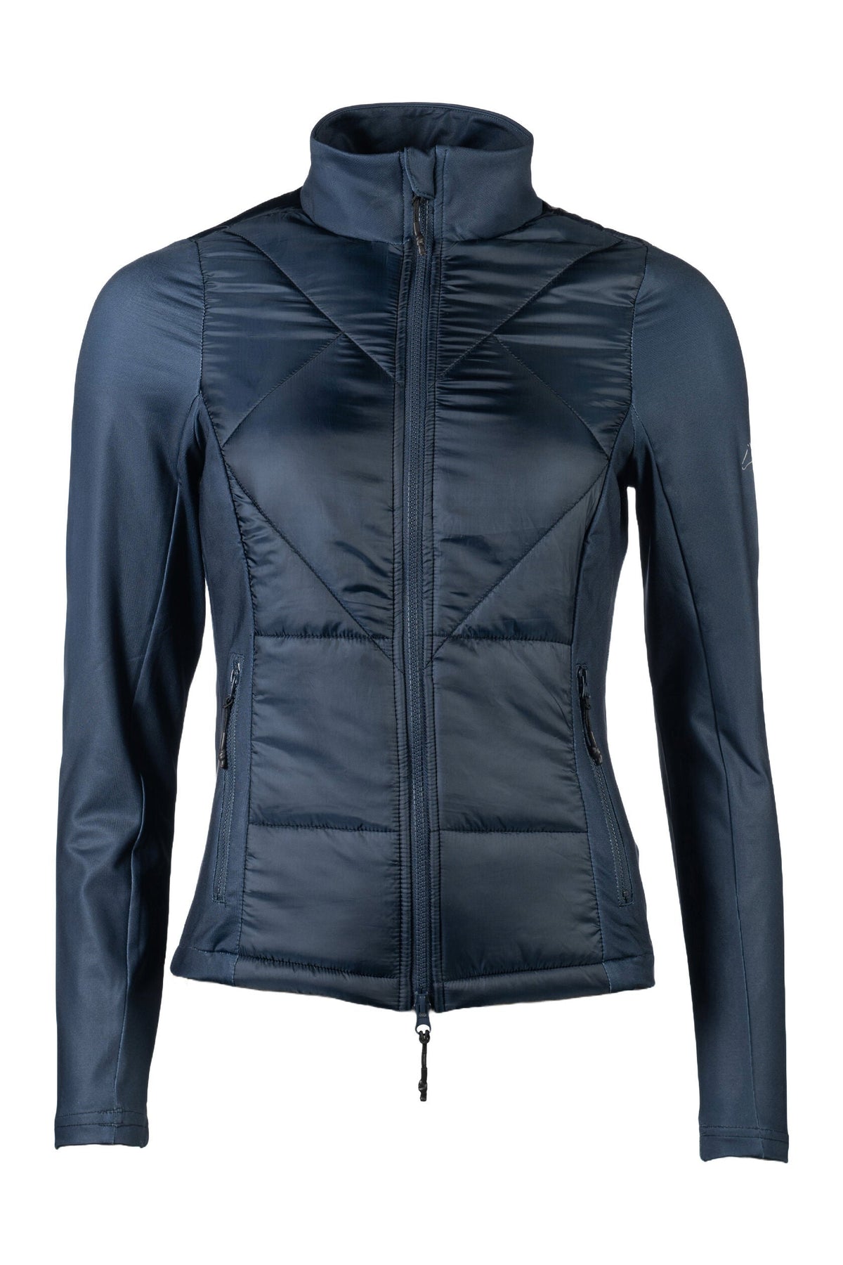 Fleece chaqueta HKM Style Jersey/Nylon chaqueta Prag II Style para equitación - vista 3
