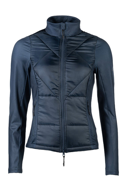 Fleece chaqueta HKM Style Jersey/Nylon chaqueta Prag II Style para equitación - vista 3