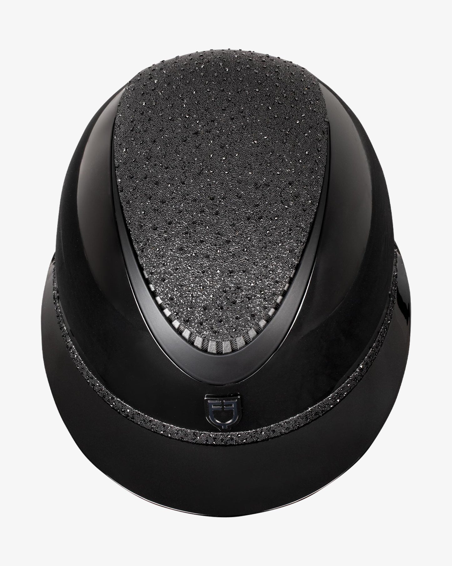 Casco Luxury (visera ancha y brillantes) – Equestro