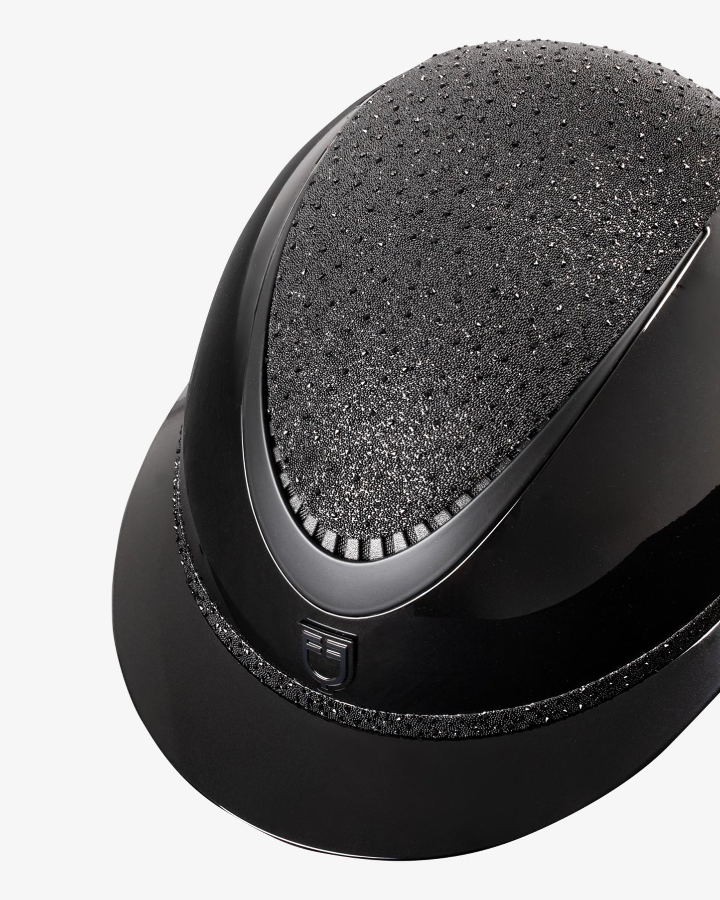Casco Luxury (visera ancha y brillantes) – Equestro