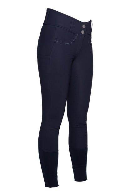 Knee Patch Breeches Lauria Garrelli Riding Breeches Silicone Knee Patch Arezzo detalle 3