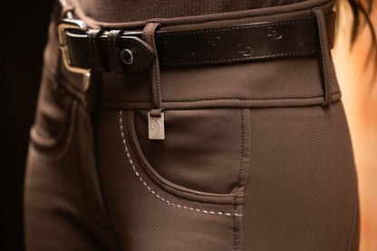 Pantalones Silicone Full Seat pantalón de equitación Lauria Garrelli Riding pantalón de equitación Silicone Full para equitación - vista 2