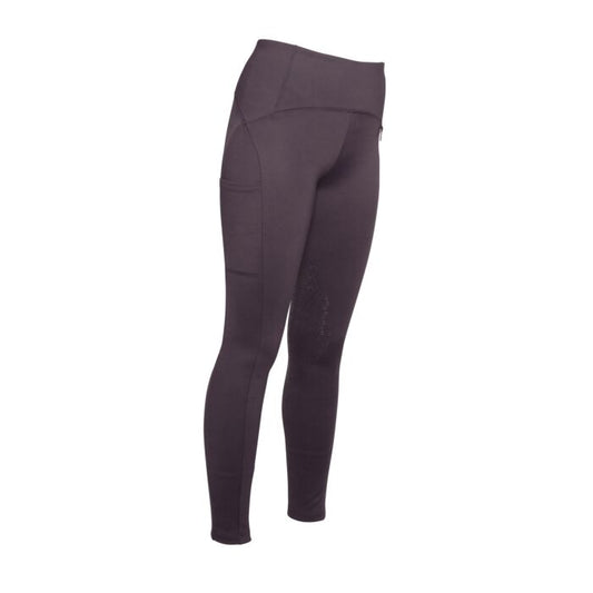 Pantalones Leggings -Arezzo- rodillera silicona HKM para equitación