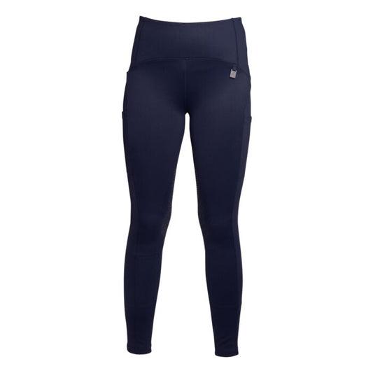 Pantalones Leggings -Arezzo- rodillera silicona HKM para equitación - vista 2