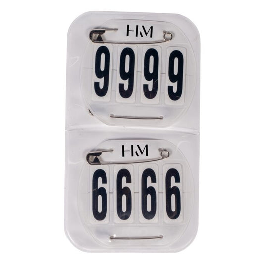 Accesorio ecuestre Números de competición -Classic HKM para equitación - vista 2