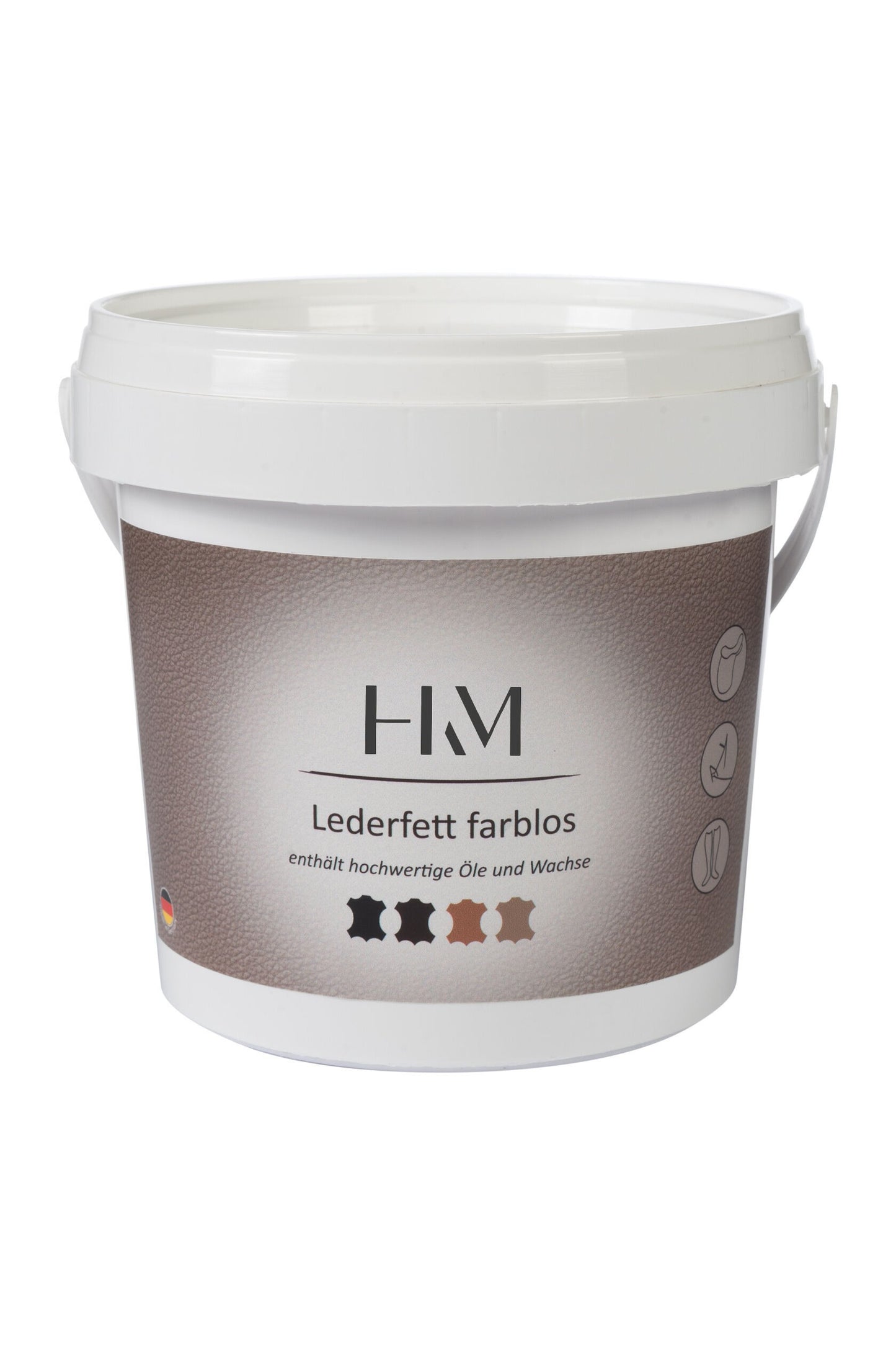 Grasa para cuero incolora 500 ml - HKM